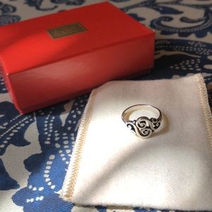 James Avery Spiral Ring Sz 6